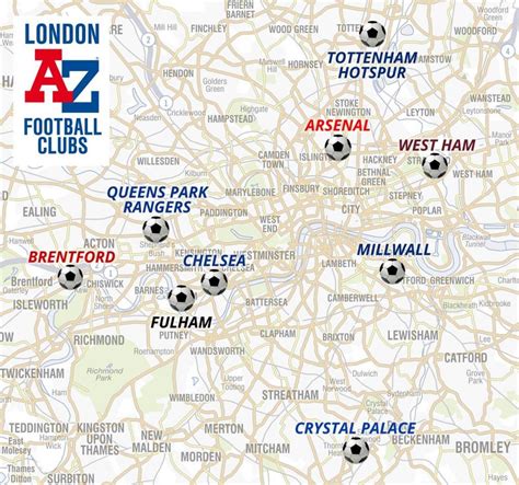 arsenal football ground map